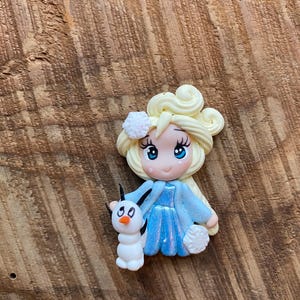 Elsa und Olaf Anstecknadel