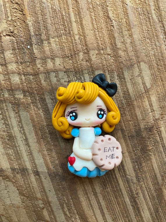 Alice and Cookie in Wonderland Pin - Etsy
