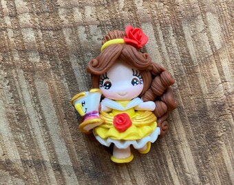 Princess Belle with Chip Pin