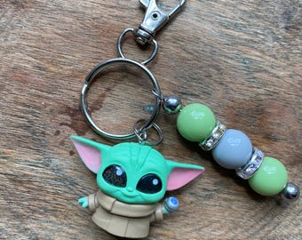 Llavero puerta Grogu