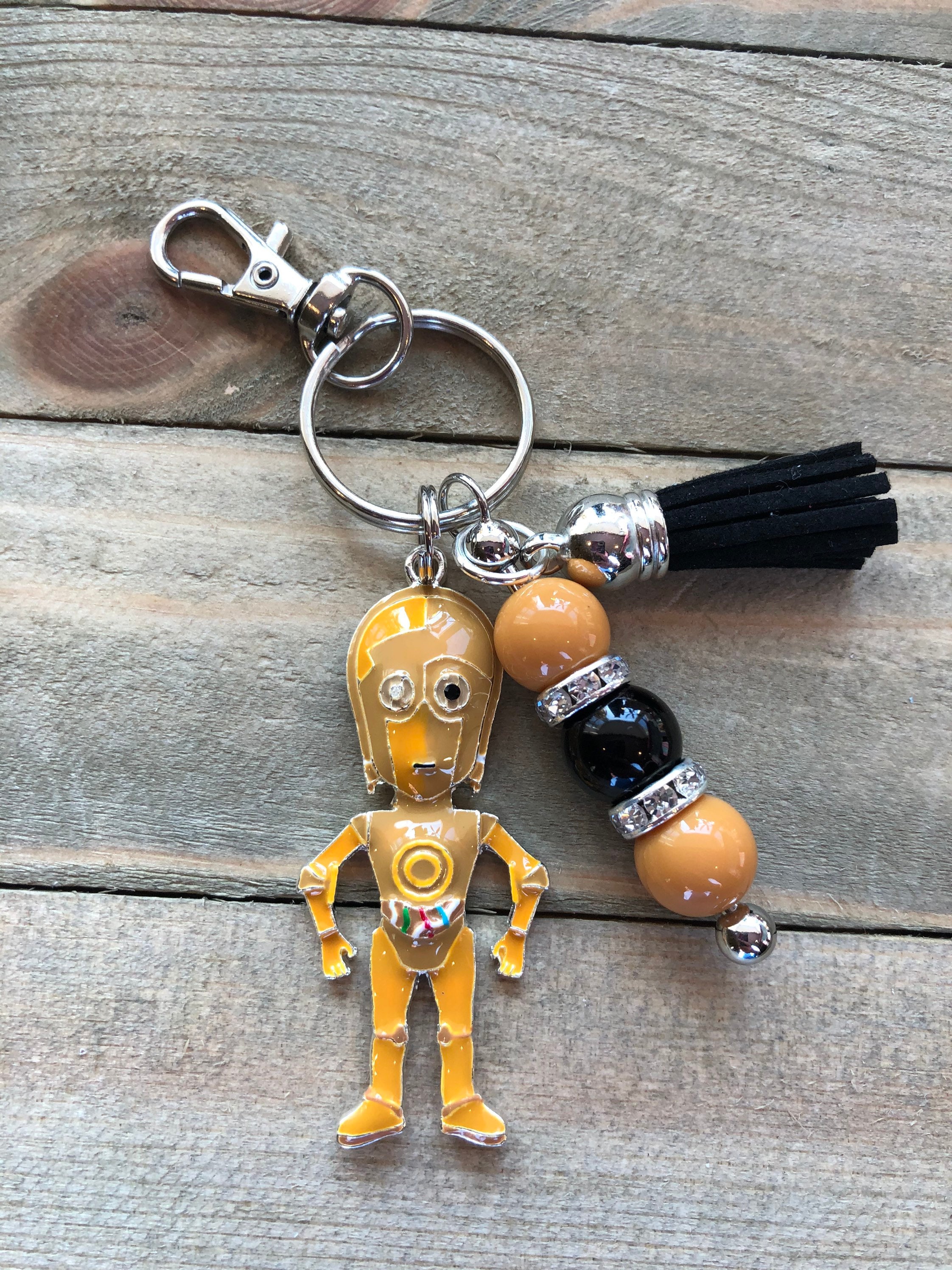 C-3PO Keychain - Etsy
