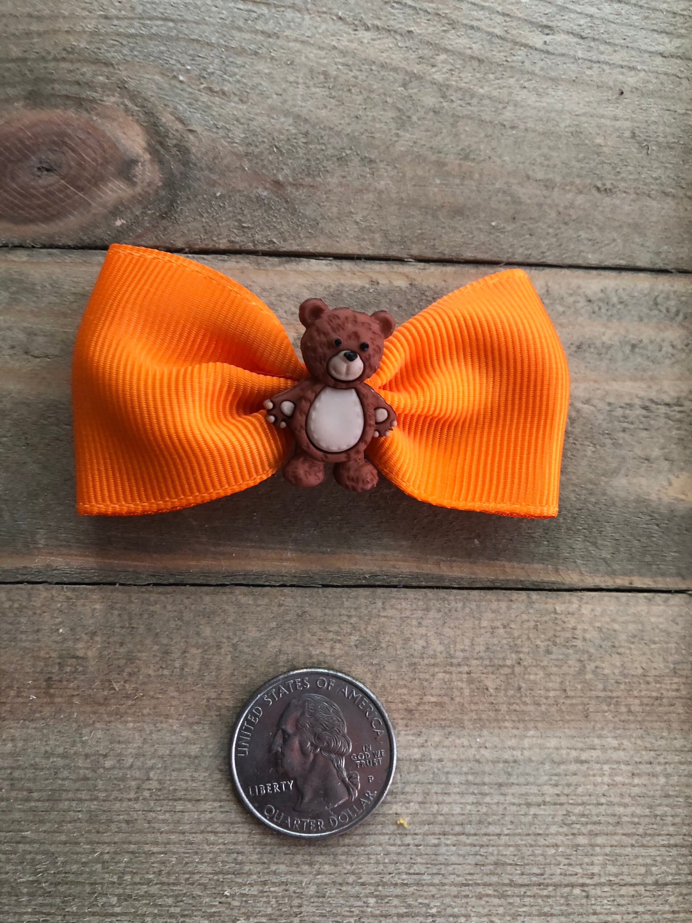 Teddy Bear Bow Etsy