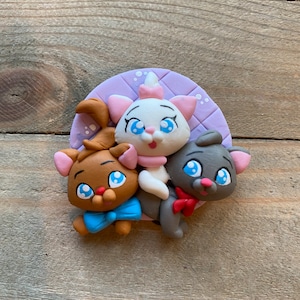 Marie and Friends Pin