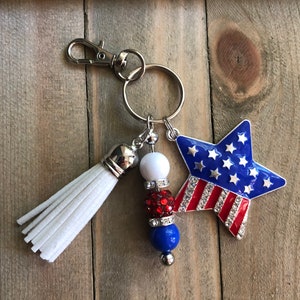 American Star Keychain