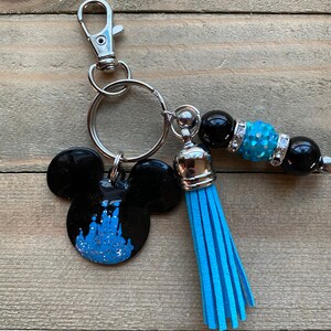 Mickey Ears Castle Keychain