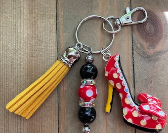 Portachiavi ispirato alle scarpe di Minnie