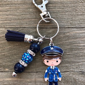 Air force Man Keychain