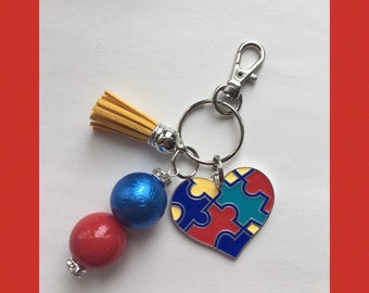 Autism Awareness Keychain