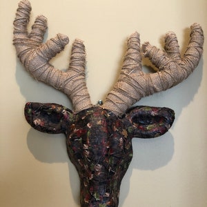 Leaf Camouflage Deer Head