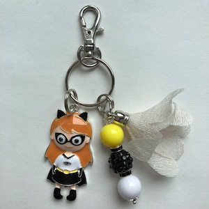 Bat Lady Keychain