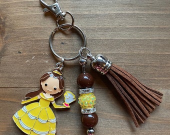Princess Belle Keychain