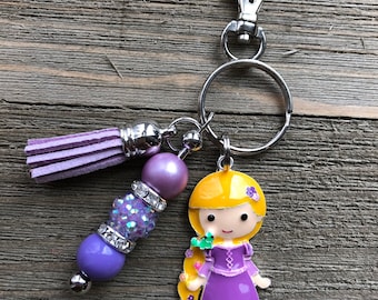 Rapunzel Keychain - Etsy