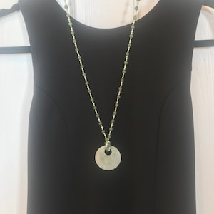 Jadeite necklace