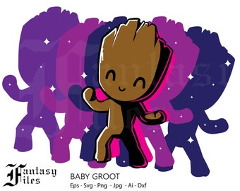 Download Groot vector | Etsy