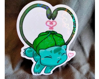 Bulbasaur Houdt van mij Holo Sticker