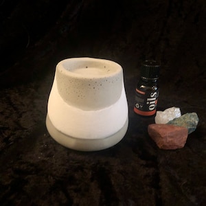 Fragrance Lamp Essential Oil Diffuser Concrete Home Decor