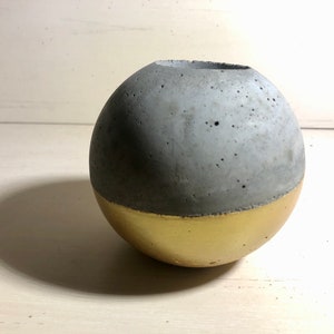 Tea light Holder Ball Concrete Home Decor