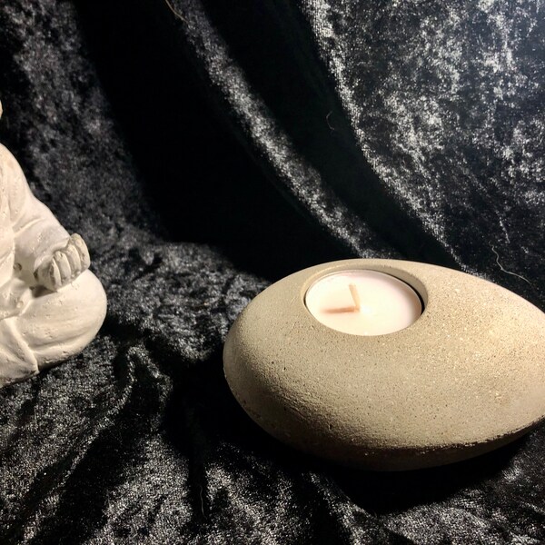 Concrete Candle Holder Etsy