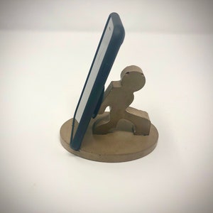 Phone Stand - Concrete/Clay - Phone Holder - Office Decor - Desk Organization