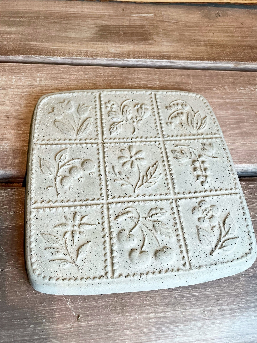 Farmhouse Trivet, Hot Plate, Pot Holder, Concrete Etsy