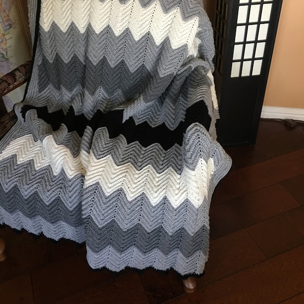 Chevron Blanket Etsy