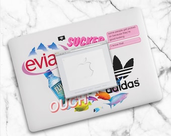 Vaporwave Macbook Case / Fiji Vaporwave Macbook Air Case / Aesthetic Macbook Pro 13" Case / Tumblr Macbook Pro 13" Case