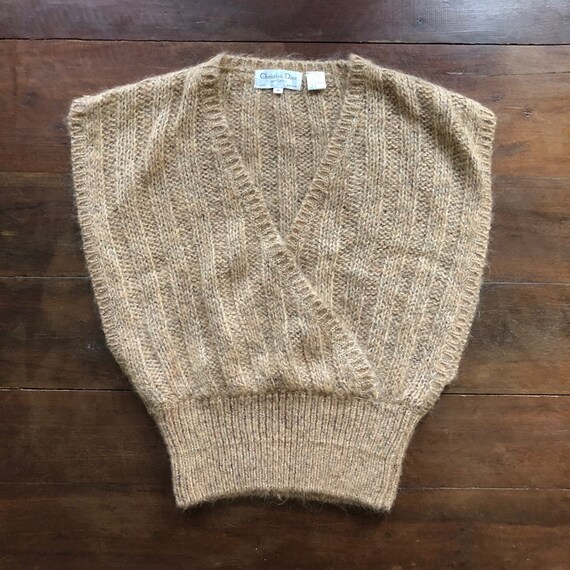 Christian Dior SEPARATES knit sweater vest