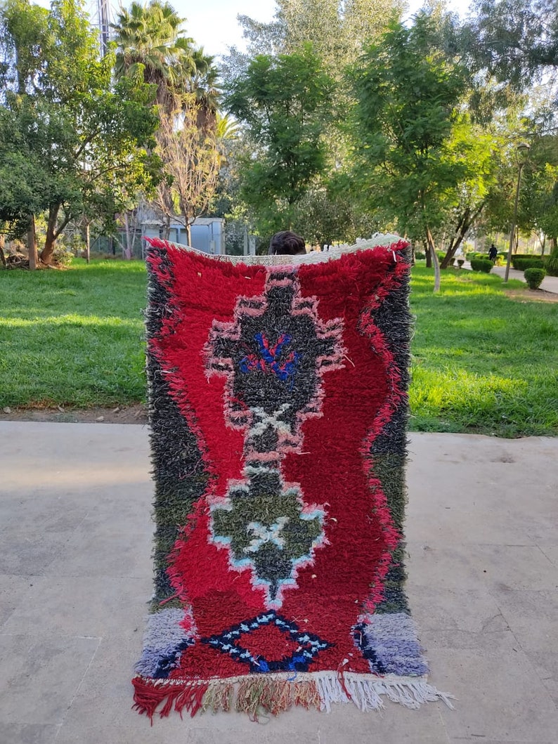 Moroccan runner rug berber runner rug beni ourain runner rug handmade runner rug wool runner rug kilim runner rug moroccan rug berber rug