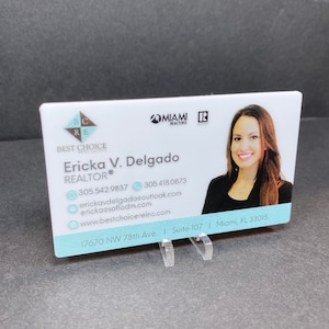 Premium NFC Visitenkarte mit QR-Code - No Touch Visitenkarte