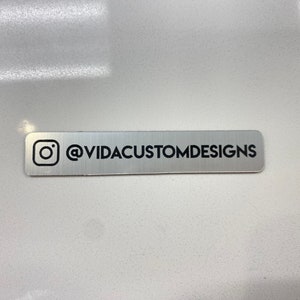 Watermark Photo Prop - Fotohintergrund - Username Tag - Business Tag