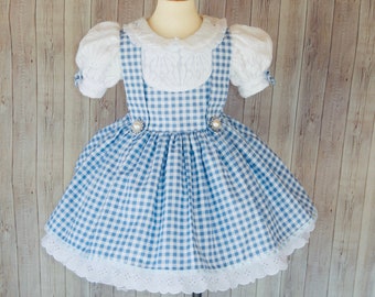 Dorothy  Wizard of Oz Dress, Dorothy Costume Dress, Dorothy Girl Dress