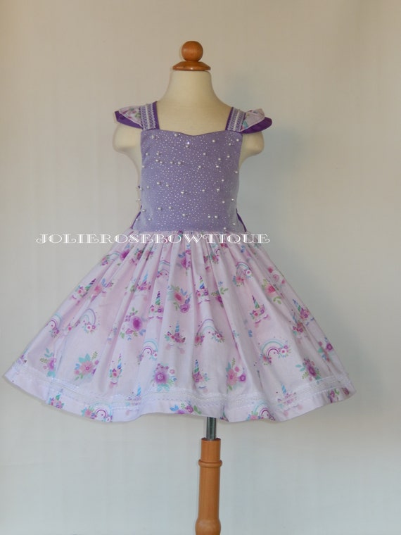 5t rainbow dress