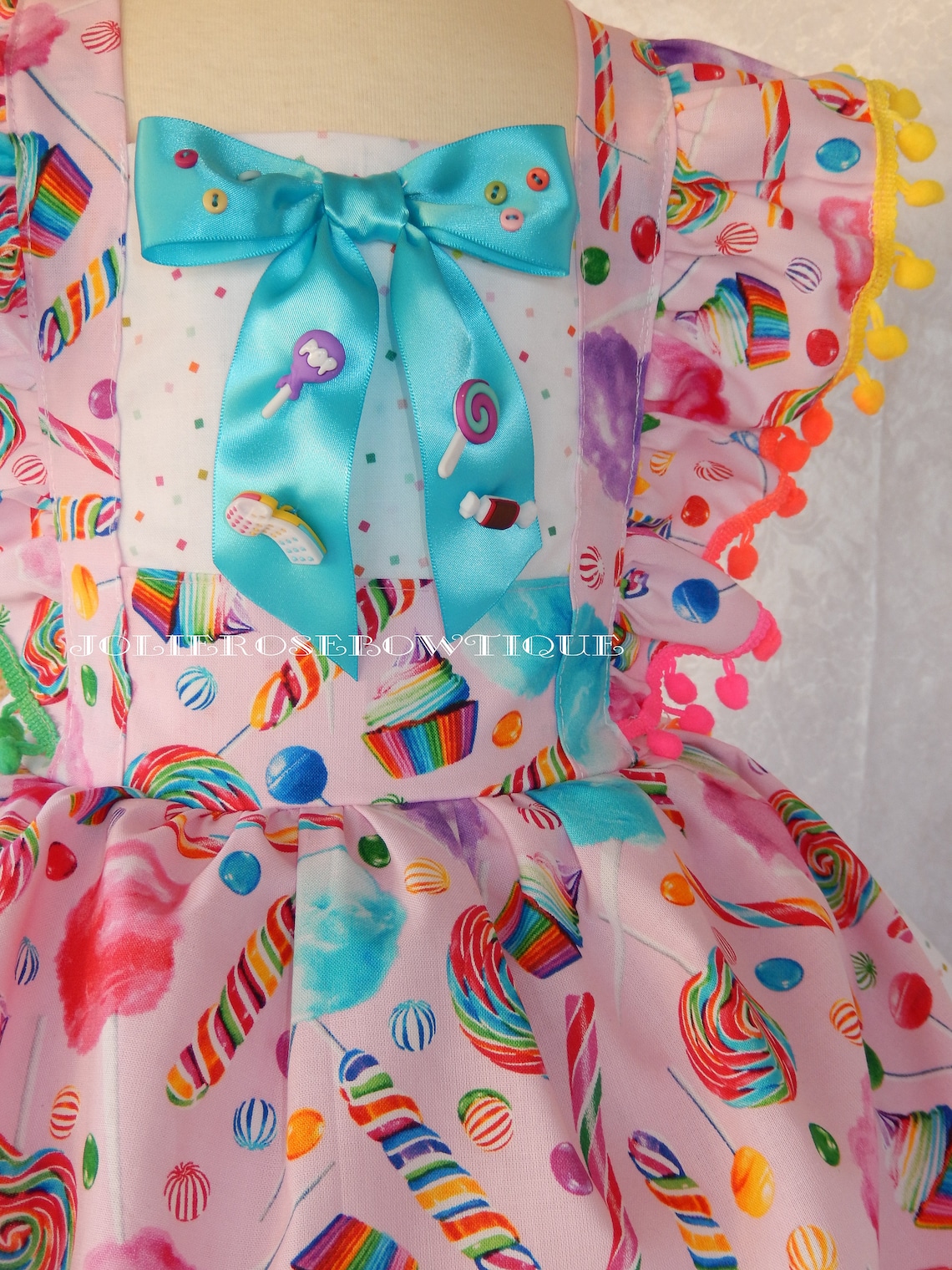 Candy Land Dresscandy Land Girl Dress Candy Land Party Etsy