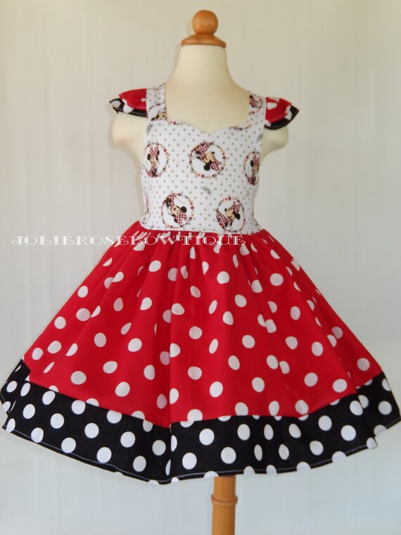 etsy minnie mouse dress