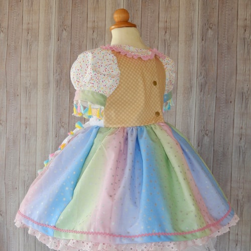 ice cream birthday dress Ice Cream Birthday Dress for Clementine  Made by Rae