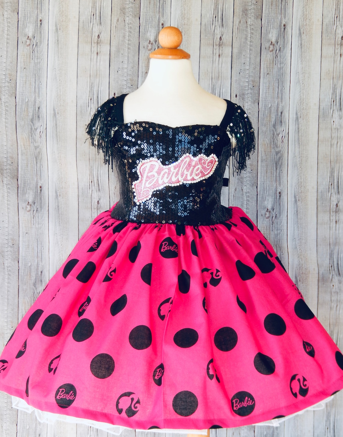 Vestido de Barbie Vestido de Barbie para niñas Barbie Traje | Etsy