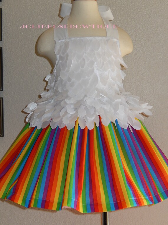 rainbow dress 5t