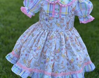 Girls Easter Dress,Easter Dress, Easter Baby Dress, Girl Easter Dress, Easter outfit, Easter Bunny Dress