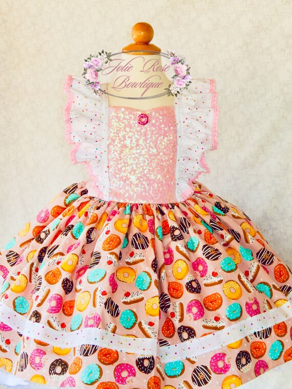 Robe de donut robe de donut de filles tenue de donuts robe Etsy