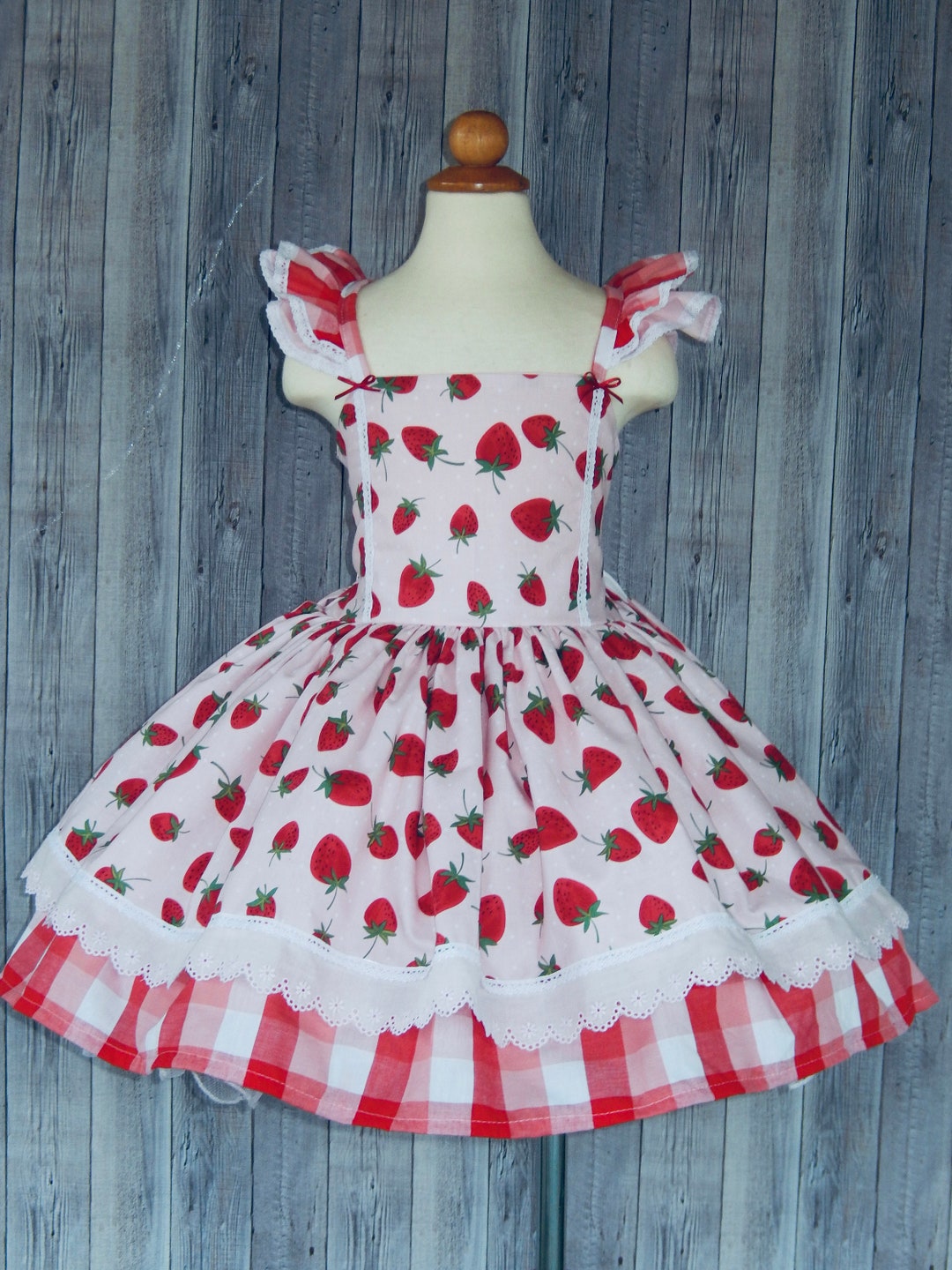 Decoration Strawberry Dress Set 白 Decoration Strawberry Dress Set 白