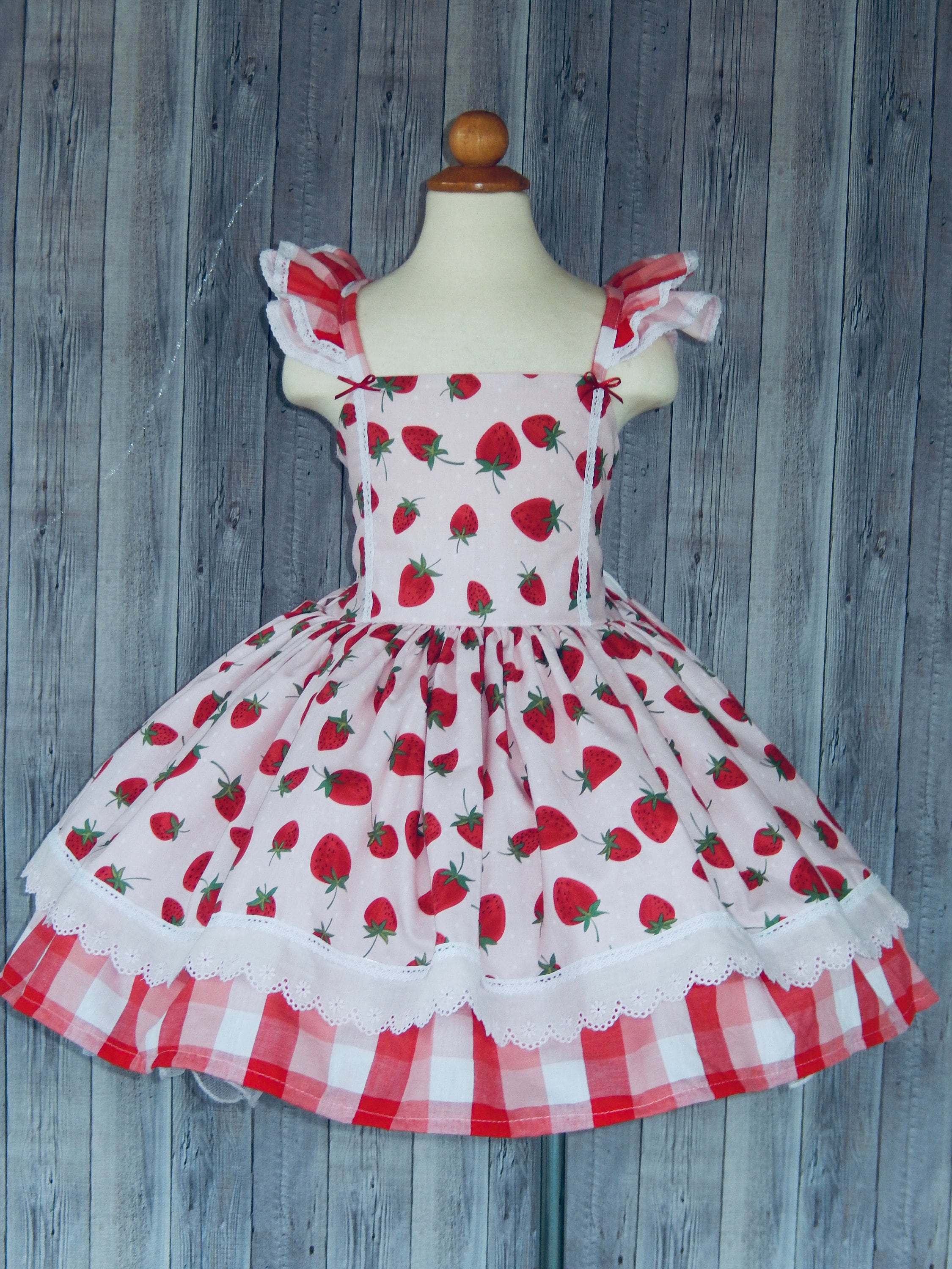 ワンピース [mused] Garden Strawberry Dress Strawberry Midi Dress – Lirika Matoshi