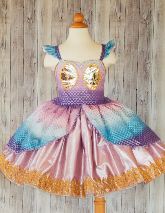knee length dresses for ladies Shop Little Mermaid Birthday Dress - Sequin Tutu Dress main image 0