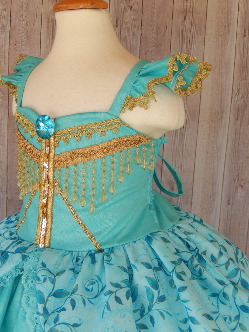 Princess Jasmine Dress Etsy