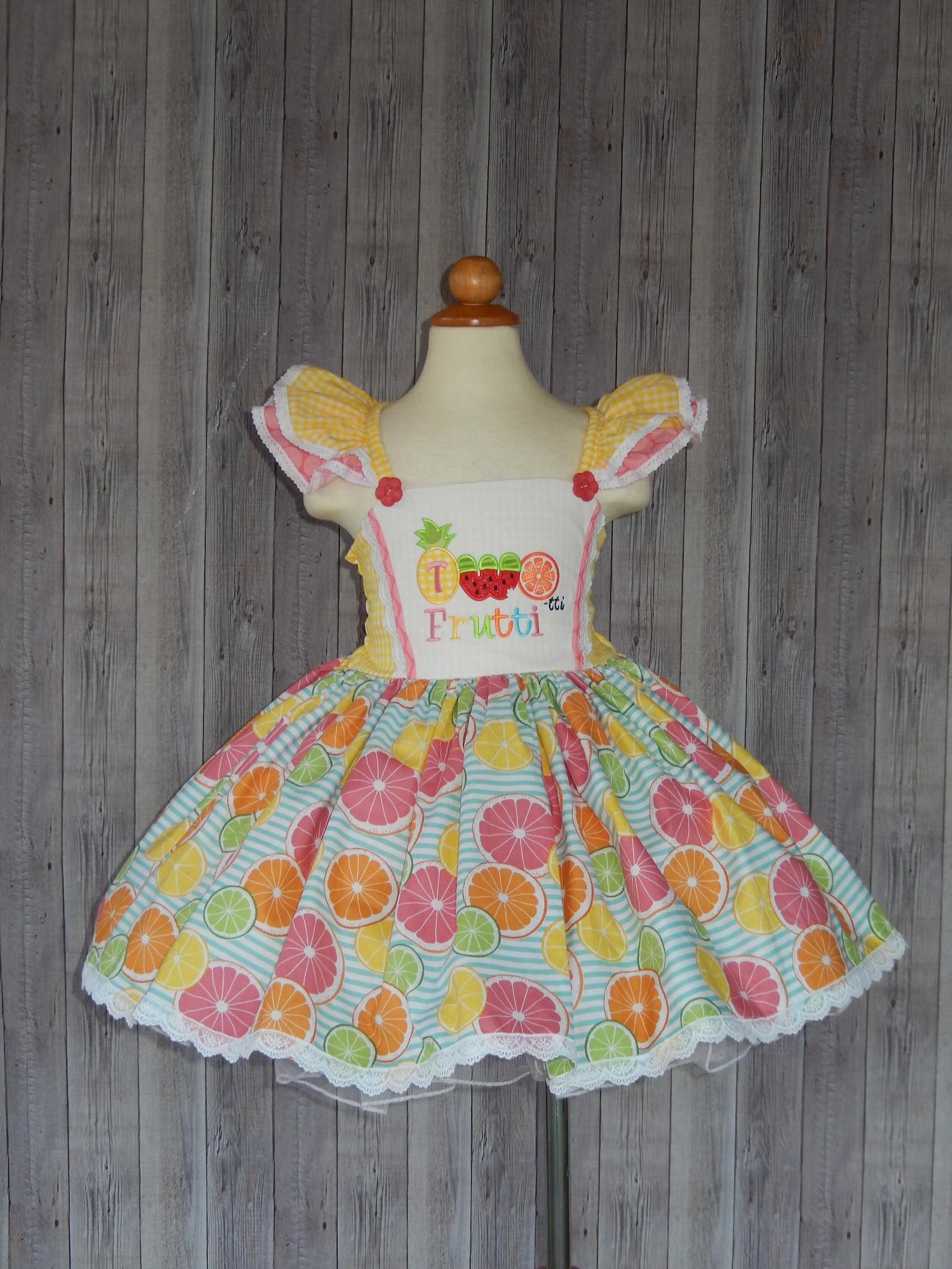 Tutti Frutti Kids Border Dress