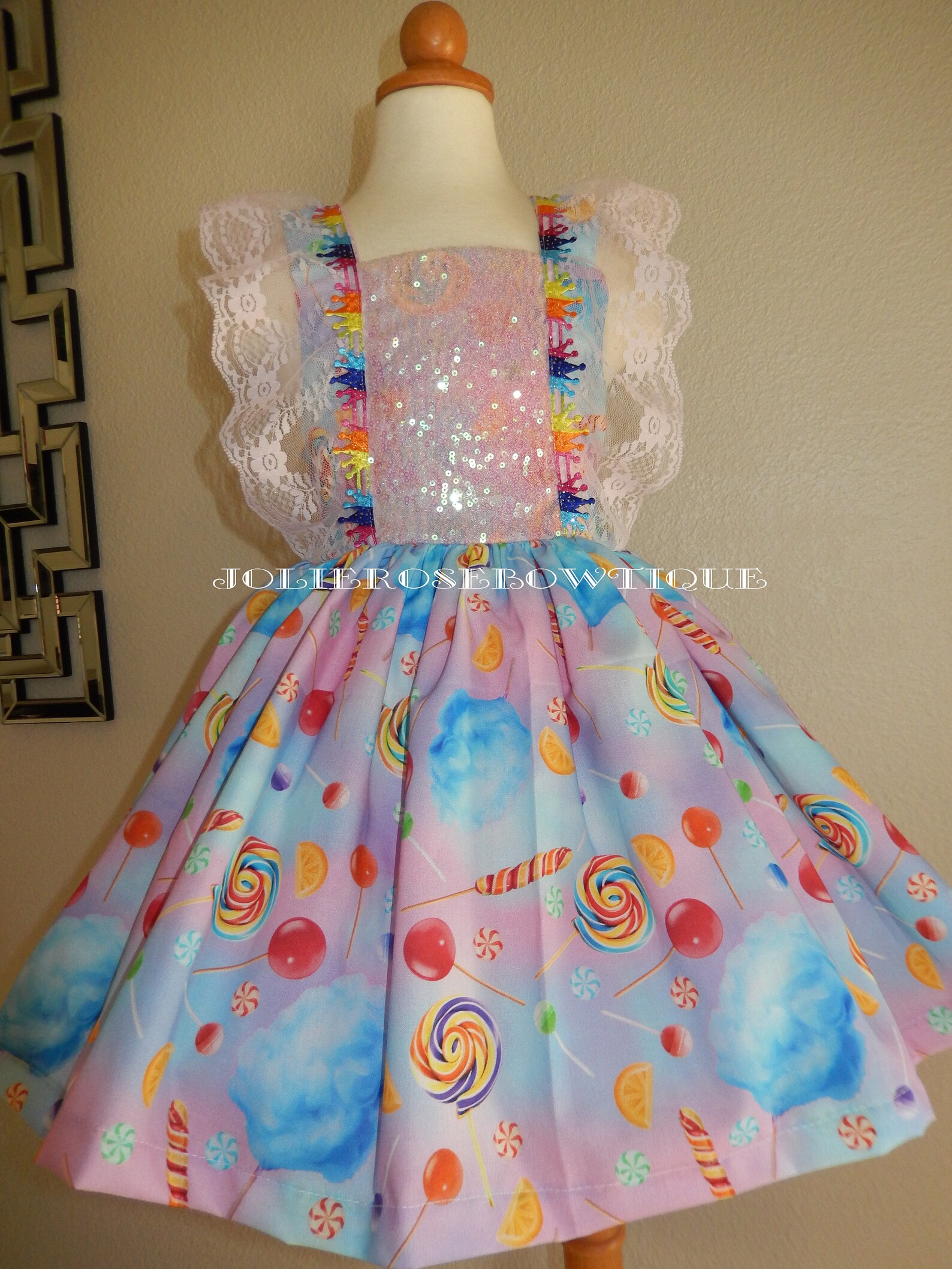 Candy land dresscandy land girl dress candy land party Etsy