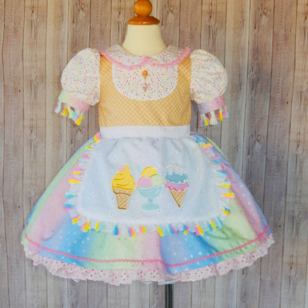 Ice Cream Baby Dress