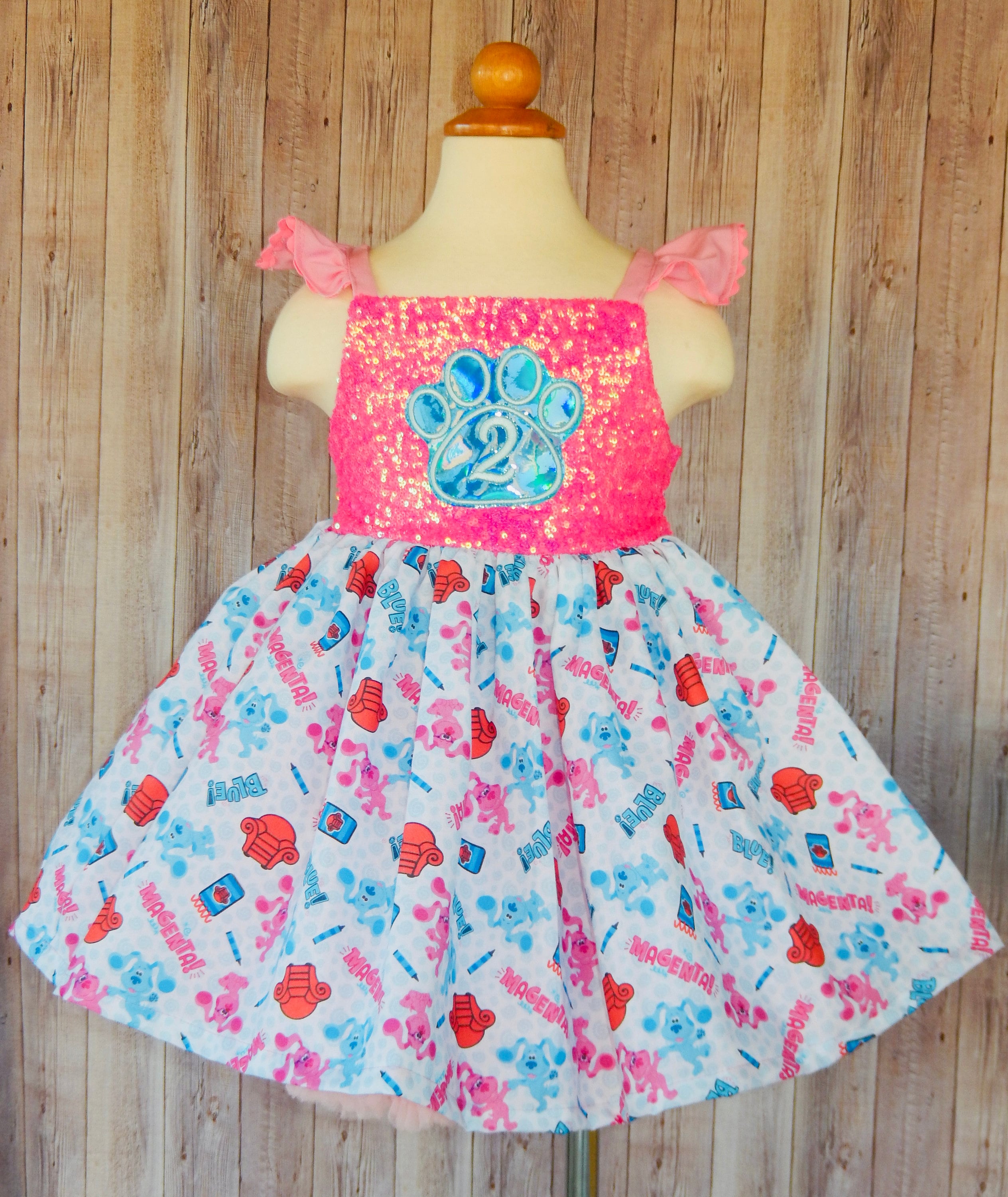 Blues Clues Dress - Etsy Blues Clues Dress - Etsy