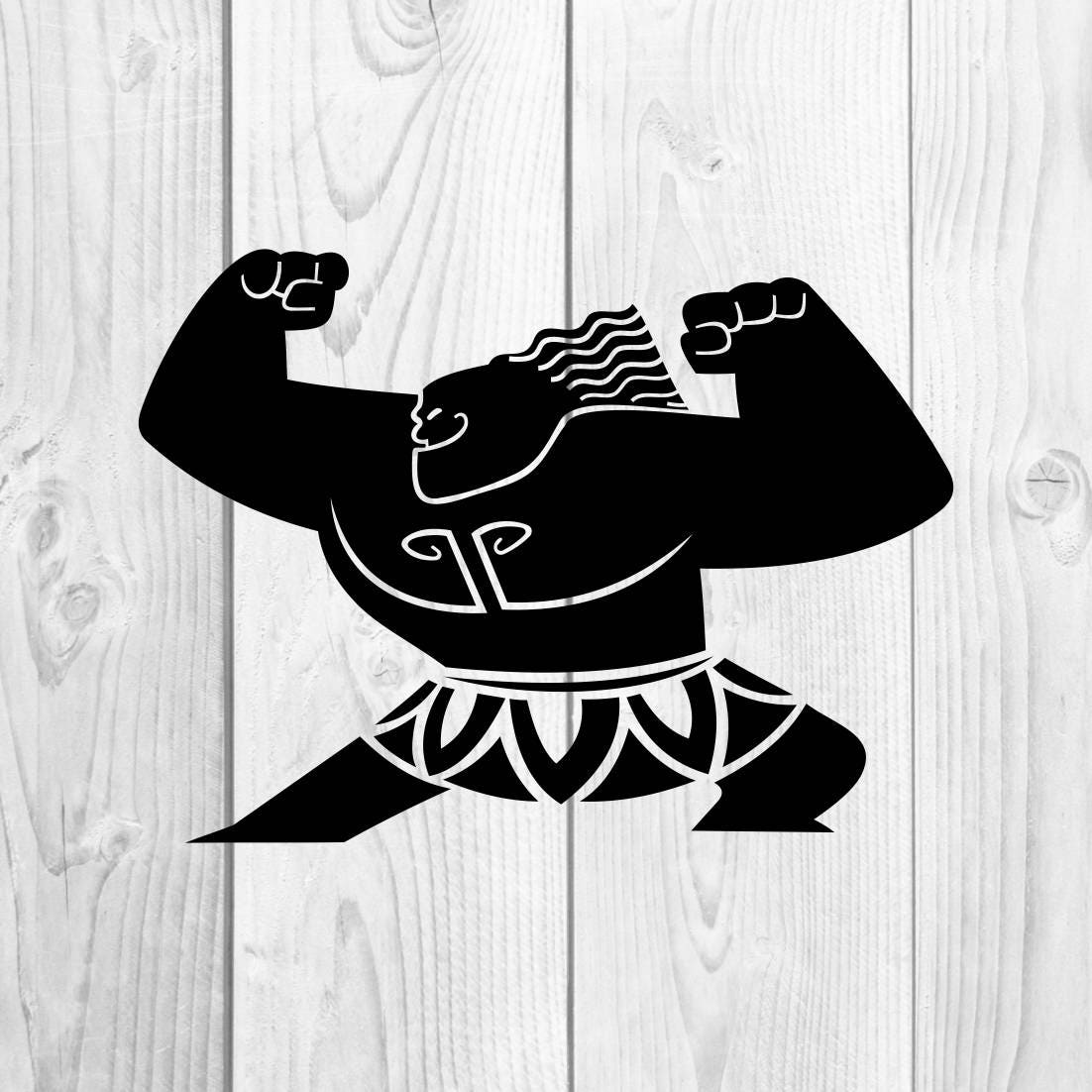Download Mini Maui Moana Hawaiian SVG Cricut Silhouette dxf eps png ...