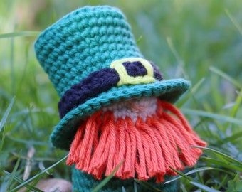 Leprechaun Crochet Pattern - PDF downloadable Amigurumi Pattern for St. Patrick's Day