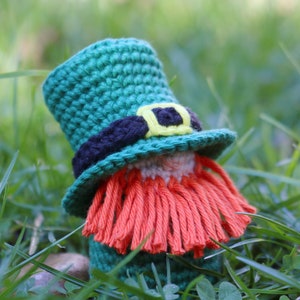 Leprechaun Crochet Pattern PDF downloadable Amigurumi Pattern for St. Patrick's Day image 1